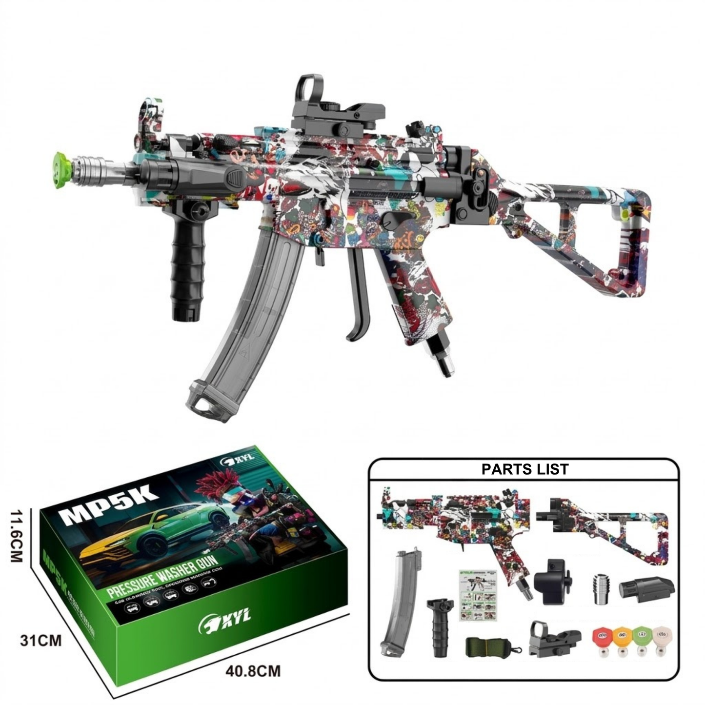 MP5 Pressure Washer Gun