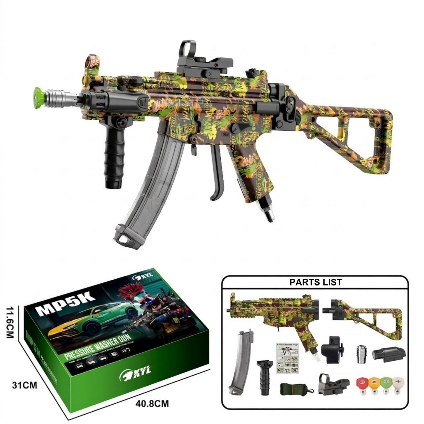 MP5 Pressure Washer Gun