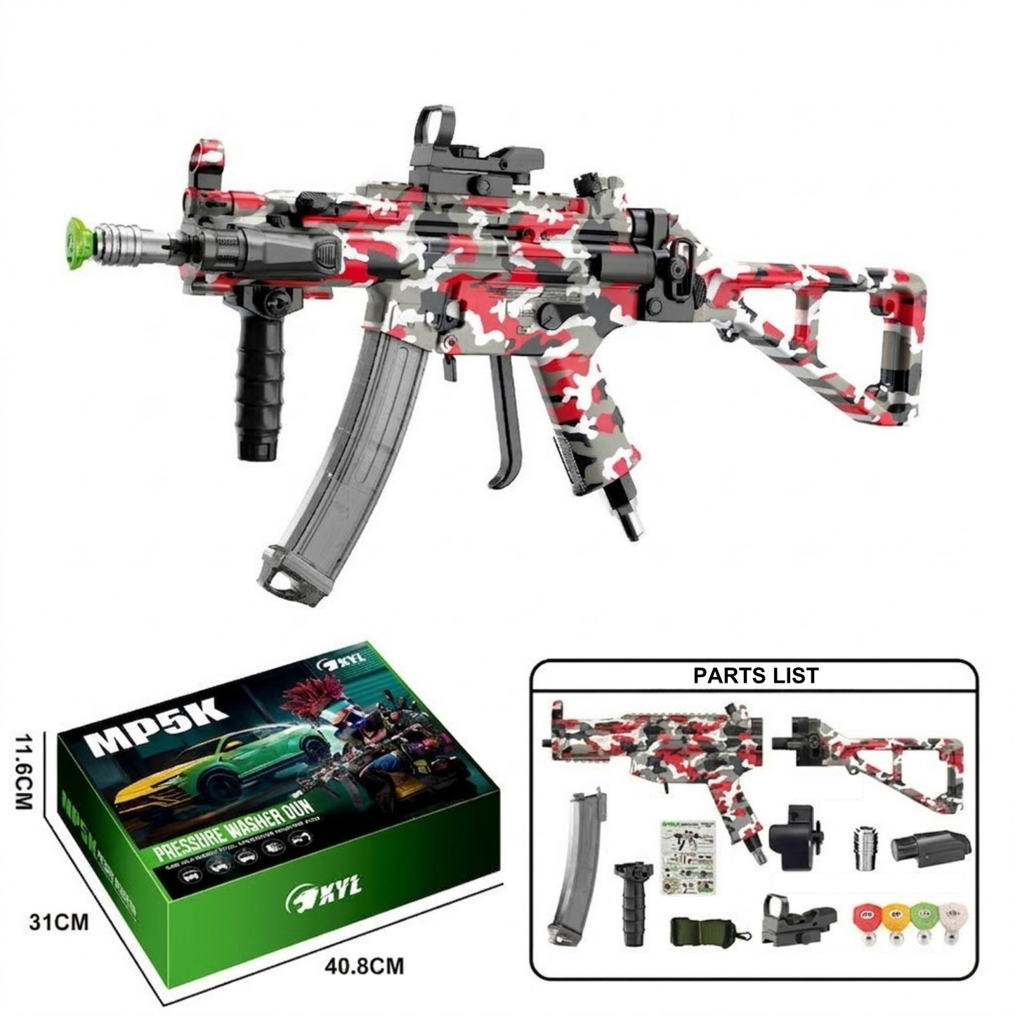 MP5 Pressure Washer Gun